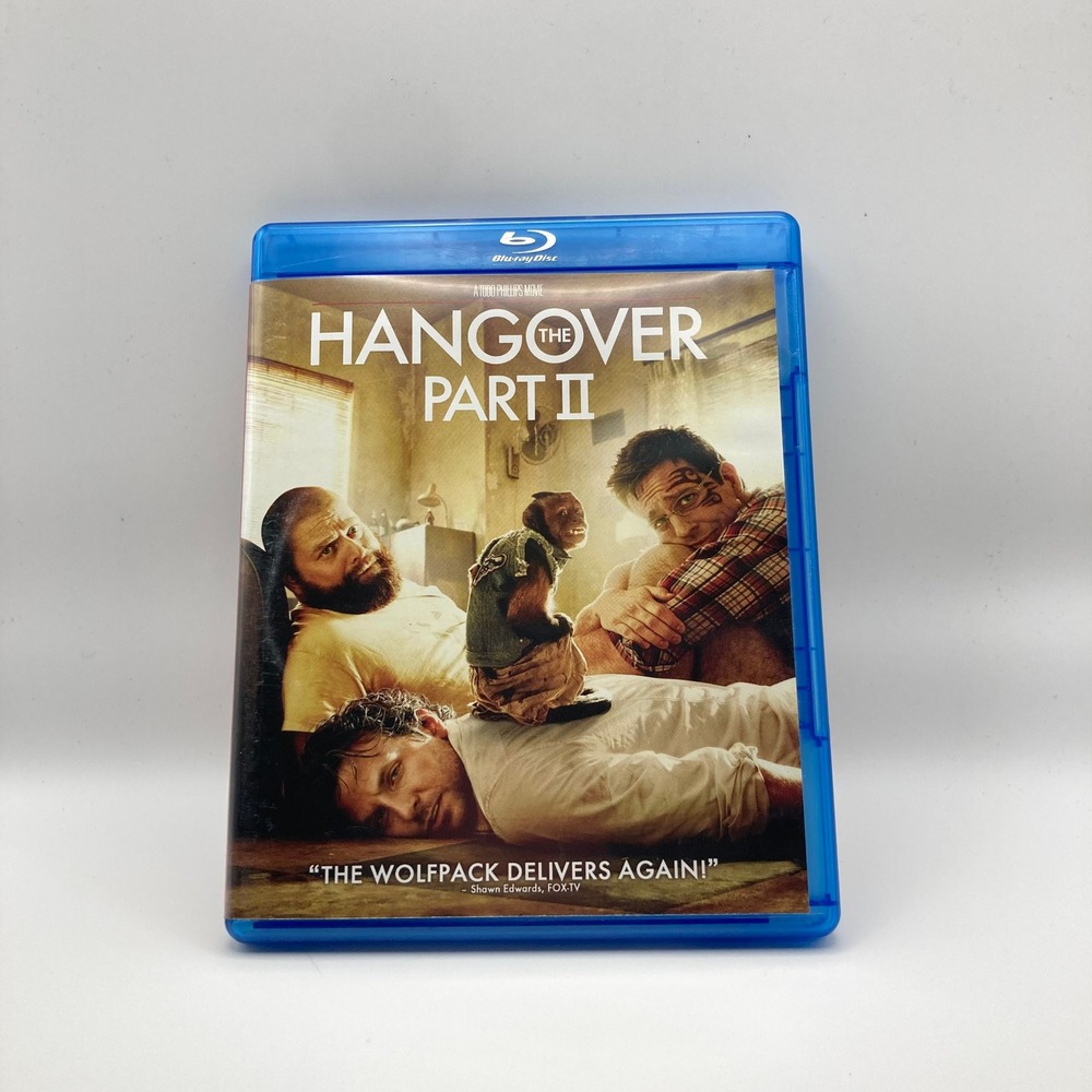 The Hangover Part II Blu-ray Disc 2011 Comedy Bradley Cooper Zach Galifianakis